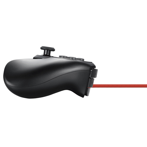 USBゲームパッド/24ボタン/MMOゲーミング/DUXシリーズ/ブラック