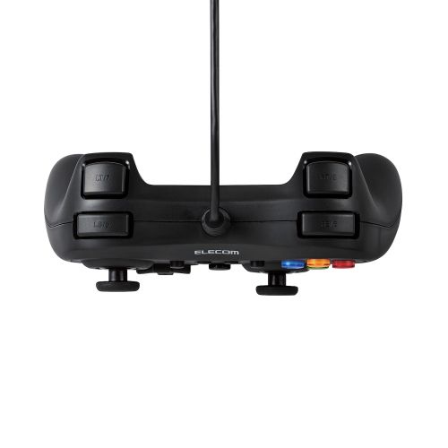 ゲームパッド/有線/Xinput/Xbox系配置/FPS仕様/メカニカルトリガー/スティックカスタマイズ対応/振動/ブラック
