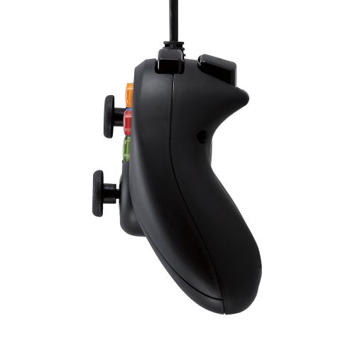 ゲームパッド/有線/Xinput/Xbox系配置/FPS仕様/メカニカルトリガー/スティックカスタマイズ対応/振動/ブラック