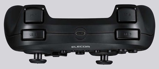 ゲームパッド/無線・有線/XInput/DirectInput/Xbox系配置/充電式/13ボタン/ブラック