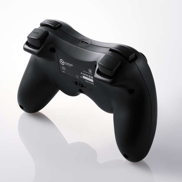 ゲームパッド/無線・有線/XInput/DirectInput/Xbox系配置/充電式/13ボタン/ブラック