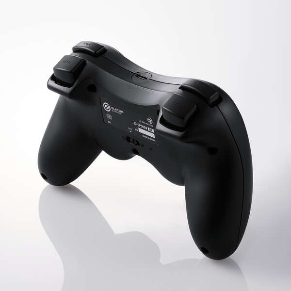 ゲームパッド/無線・有線/XInput/DirectInput/PS系配置/FPS特化仕様/充電式/13ボタン/ブラック