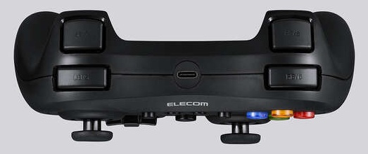 ゲームパッド/無線・有線/XInput/DirectInput/Xbox系配置/FPS特化仕様/充電式/13ボタン/ブラック