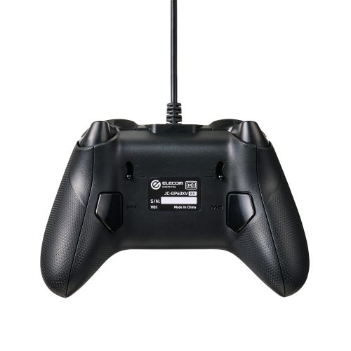 ゲームパッド/有線/XInput/DirectInput/Xbox系配置/ホールエフェクト/背面ボタン搭載/15ボタン/ブラック