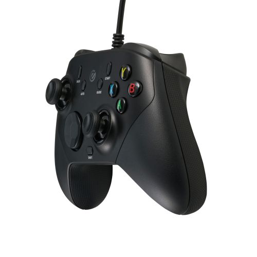 ゲームパッド/有線/XInput/DirectInput/Xbox系配置/ホールエフェクト/背面ボタン搭載/15ボタン/ブラック