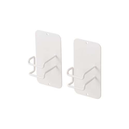 冷蔵庫アクセサリ/ボトルフック/マグネット式/2個入り/ホワイト