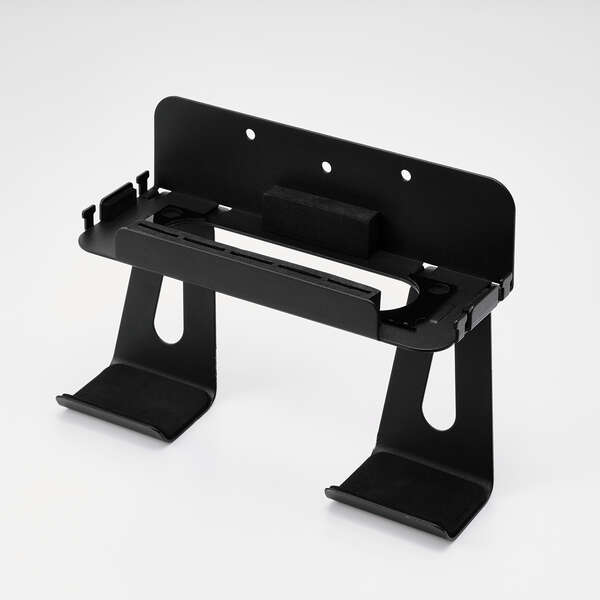 Nintendo Switch 2専用壁掛けスタンド/Pro-Con対応/ソフト収納/ブラック