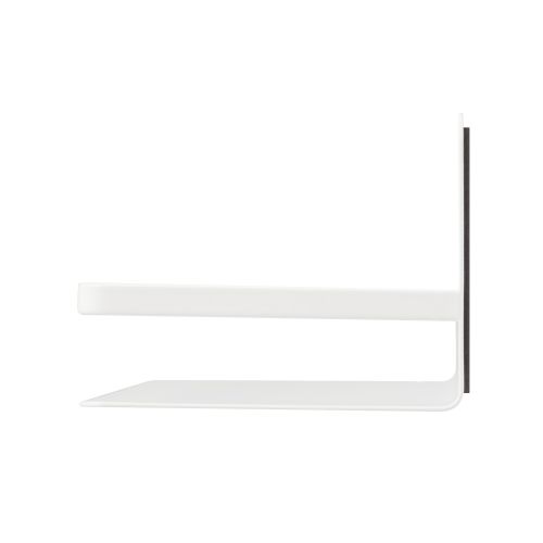 冷蔵庫アクセサリ/マグネット式/スパイスサイドラック/ホワイト