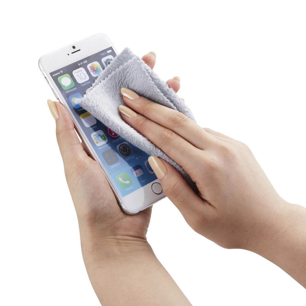 超強力クリーニングクロス/Sサイズ/グレー