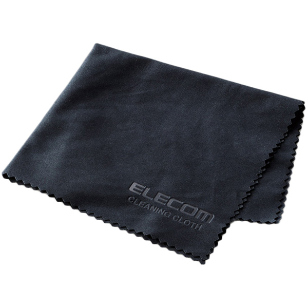 クリーニングクロス/静電気抑制タイプ/ブラック