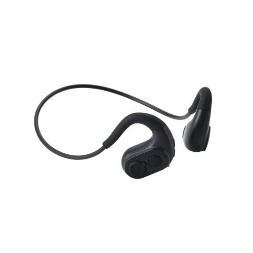 Bluetooth両耳ヘッドセット/ネックバンド式 オープンイヤー型/ブラック