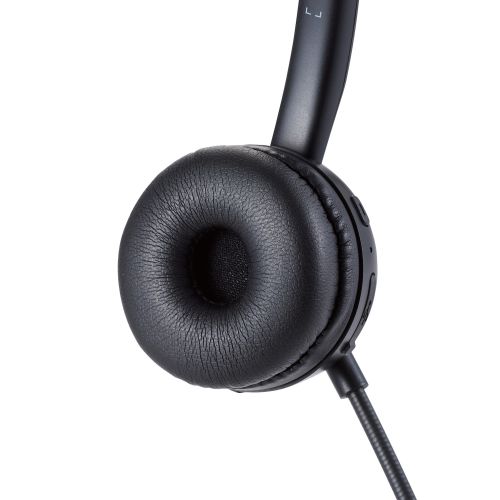 Bluetooth片耳ヘッドセット/オーバーヘッドタイプ/充電台付/ブラック
