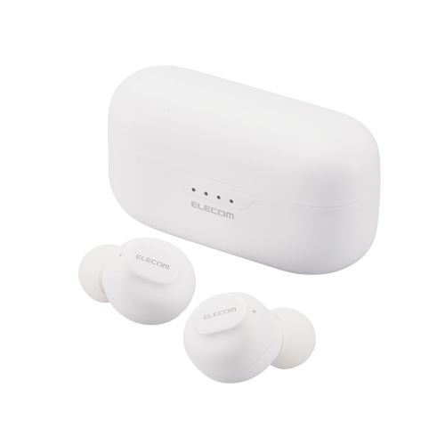 Bluetoothイヤホン/完全ワイヤレス/AAC対応/低遅延モード/ホワイト