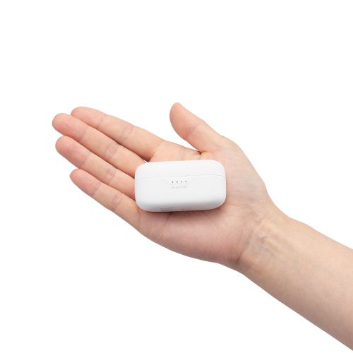 Bluetoothイヤホン/完全ワイヤレス/AAC対応/低遅延モード/ホワイト