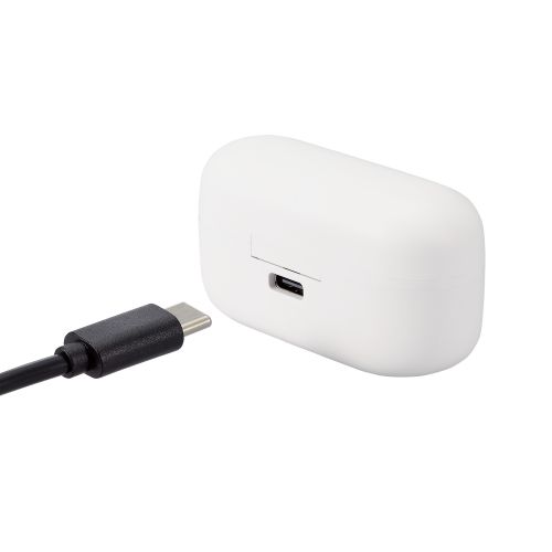 Bluetoothイヤホン/完全ワイヤレス/AAC対応/低遅延モード/ホワイト