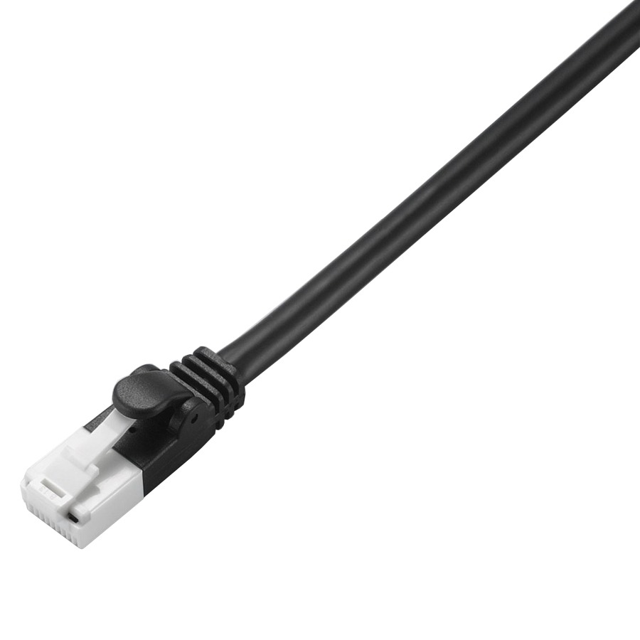 EU RoHS指令準拠 ツメ折れ防止LANケーブル(Cat5E)/10.0m/簡易パッケージ仕様/ブラック