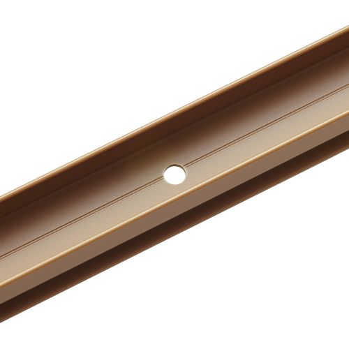 壁用モール/1mテープ付/16mm/ブラウン