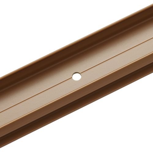 壁用モール/1mテープ付/21mm/ブラウン