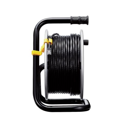 LANケーブル/Cat6A準拠/ドラム巻き取り式/30m