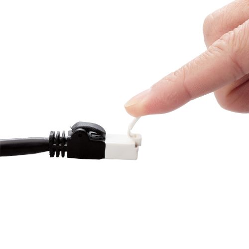 LANケーブル/CAT6A対応/EU RoHS指令準拠/爪折れ防止/簡易パッケージ仕様/5.0m/ブラック