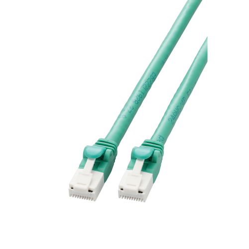 LANケーブル/CAT6A対応/EU RoHS指令準拠/爪折れ防止/簡易パッケージ仕様/5.0m/グリーン