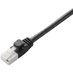 EU RoHS指令準拠 ツメ折れ防止LANケーブル(Cat6)/3.0m/ブラック