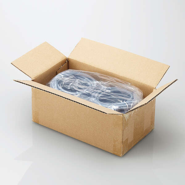 LANケーブル/CAT6準拠/EU RoHS指令準拠/爪折れ防止/簡易パッケージ仕様/2m/ブルー/10個セット