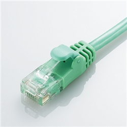 CAT6準拠 GigabitやわらかLANケーブル 3m(グリーン)