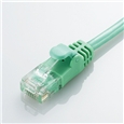 CAT6準拠 GigabitやわらかLANケーブル 5m(グリーン)