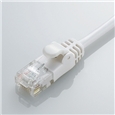 CAT6準拠 GigabitやわらかLANケーブル 7m(ホワイト)