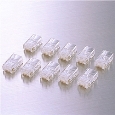 RJ45コネクタ/単線仕様/10個入り