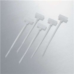 ラベル付バンドタイプ ケーブル結束(20本)