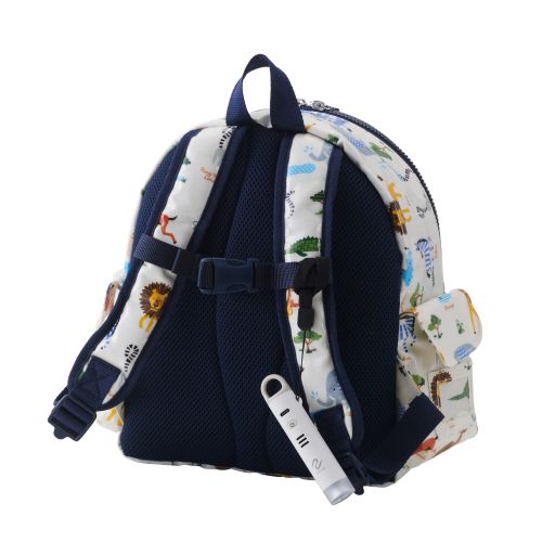 スマートトラッカー/防犯ブザー/IP65設計/iOS対応/4機能搭載/充電式/ホワイト