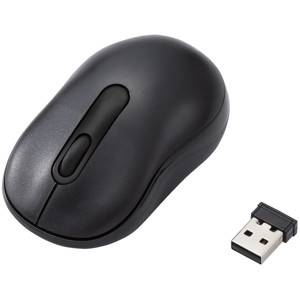 無線マウス/光学式/Sサイズ/抗菌/ブラック