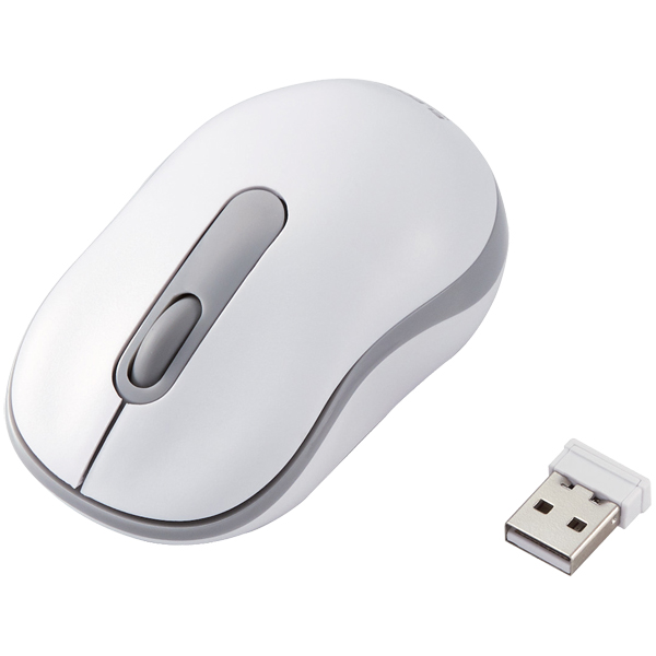 無線マウス/光学式/Sサイズ/抗菌/ホワイト