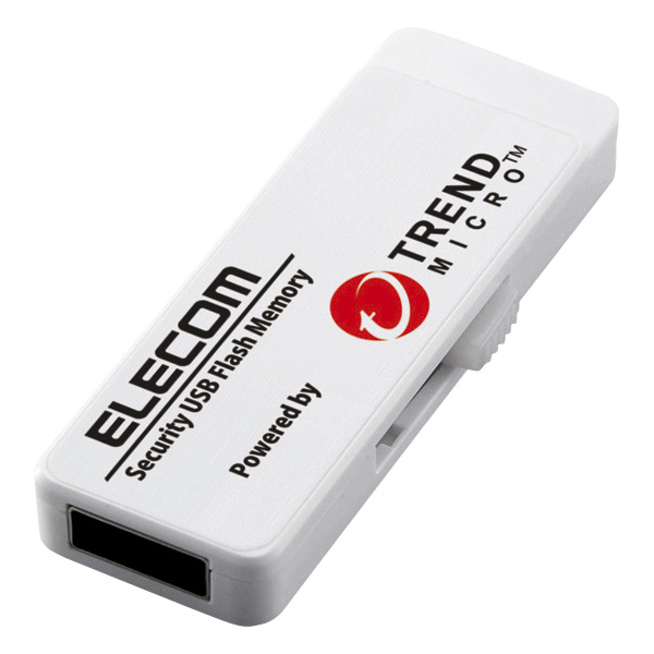 セキュリティ機能付USBメモリー(トレンドマイクロ)/64GB/3年ライセンス/USB3.0