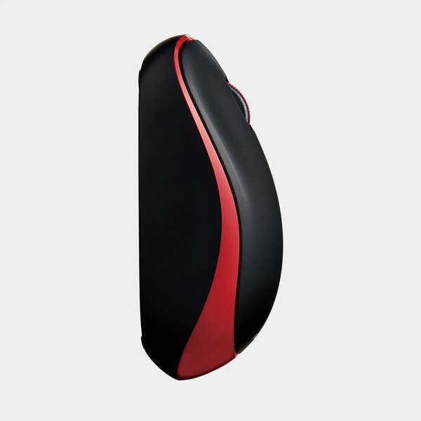 IRマウス/ENELOシリーズ/無線/3ボタン/省電力/抗菌/レッド