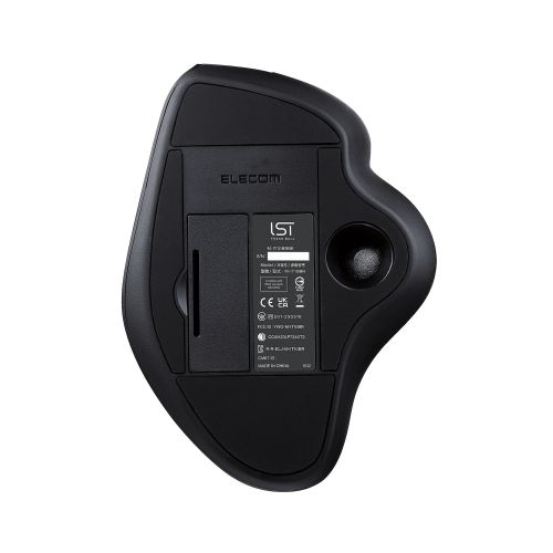 トラックボールマウス/IST/36mmボール/親指/人工ルビー支持/Bluetooth/5ボタン/ブラック