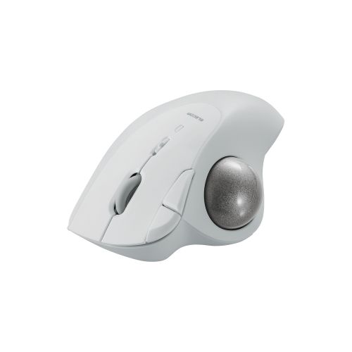 トラックボールマウス/IST/36mmボール/親指/人工ルビー支持/Bluetooth/5ボタン/ホワイト