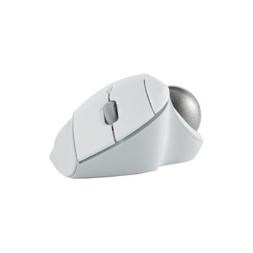 トラックボールマウス/IST/36mmボール/親指/人工ルビー支持/Bluetooth/5ボタン/ホワイト