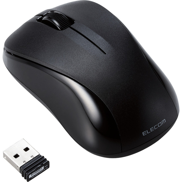 法人向けマウス/無線 IRマウス/Sサイズ/抗菌/RoHS指令準拠/ブラック