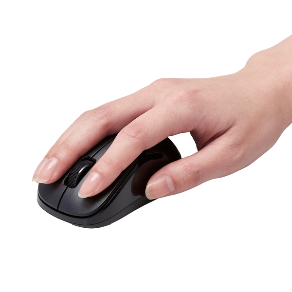 法人向けマウス/無線 IRマウス/Sサイズ/抗菌/RoHS指令準拠/ブラック