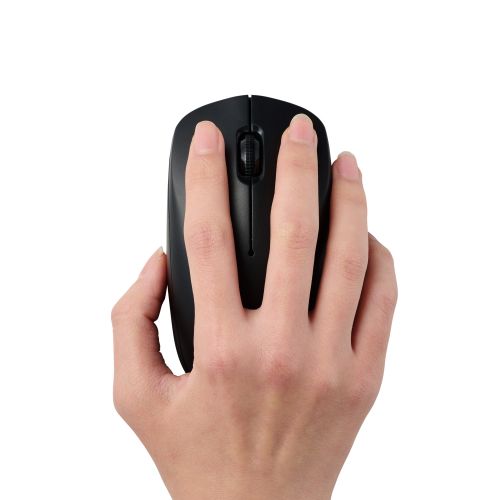 法人向けマウス/Bluetooth5.0光学式マウス/3ボタン/環境配慮パッケージ/ブラック