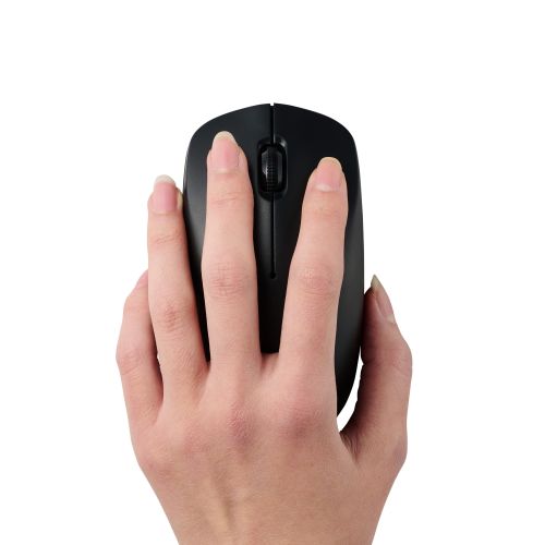 法人向けマウス/Bluetooth5.0光学式マウス/3ボタン/環境配慮パッケージ/ブラック