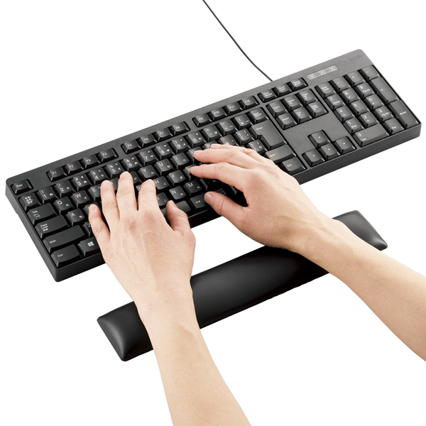 疲労軽減パームレスト「FITTIO」/ブラック