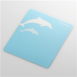 レーザー&光学式マウス対応マウスパッド animal mousepad(イルカ)