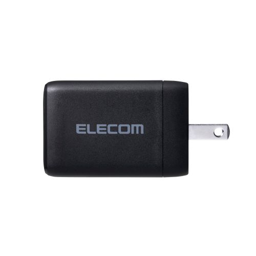 ノートPC用ACアダプター/USB充電器/USB PD/67W/USB-C×2/USB-A×1/スイングプラグ/ブラック