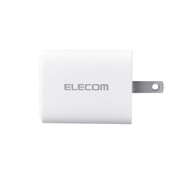 AC充電器/スマホ・タブレット用/USB PD/45W/USB-C×1/USB-A×1/スイングプラグ/ホワイト