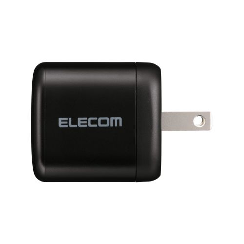 AC充電器/スマホ・タブレット用/USB PD/33W/USB-C/USB-A/スイングプラグ/ブラック