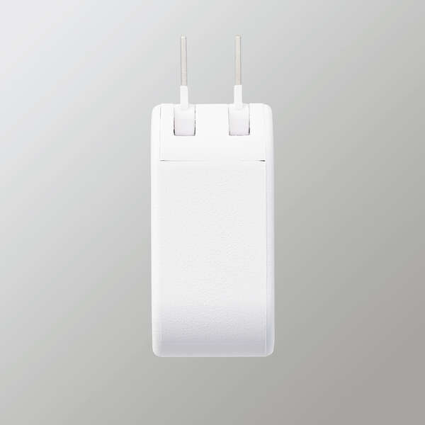 AC充電器/スマホ・タブレット用/USB Power Delivery準拠/20W+12W/USB-C1ポート/USB-A1ポート/ケーブル同梱/1.5m/ホワイトフェイス